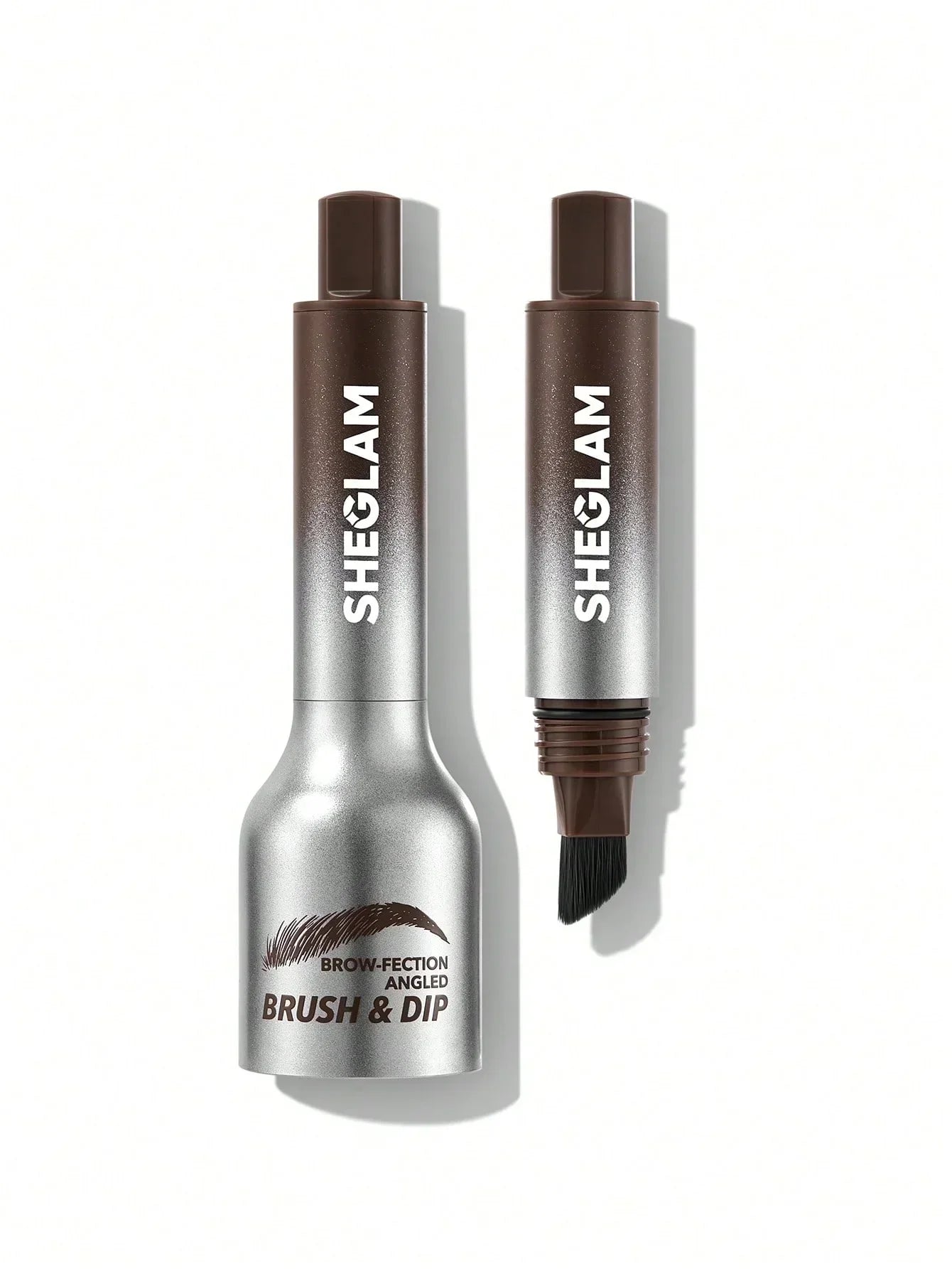 sheglam Brow-Fection Angled Brush & Dip-Chocolate