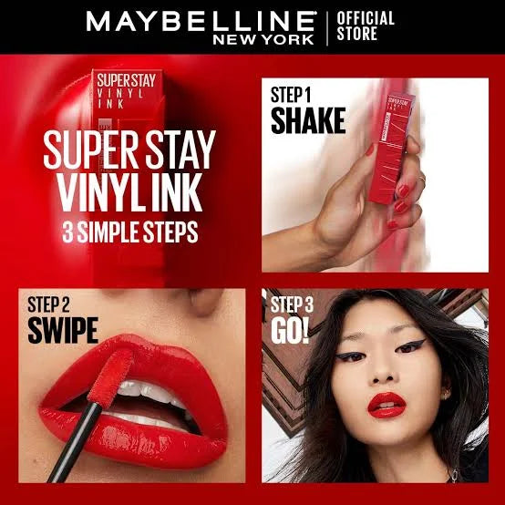 Maybelline Super Stay Vinyl Ink Lipcolor (69) ( Company leftover stock )