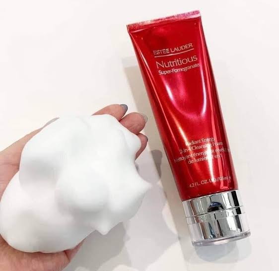 Estee Lauder Nutritious Super-pomegranate Radiant Energy 2-in-1 Cleansing Foam