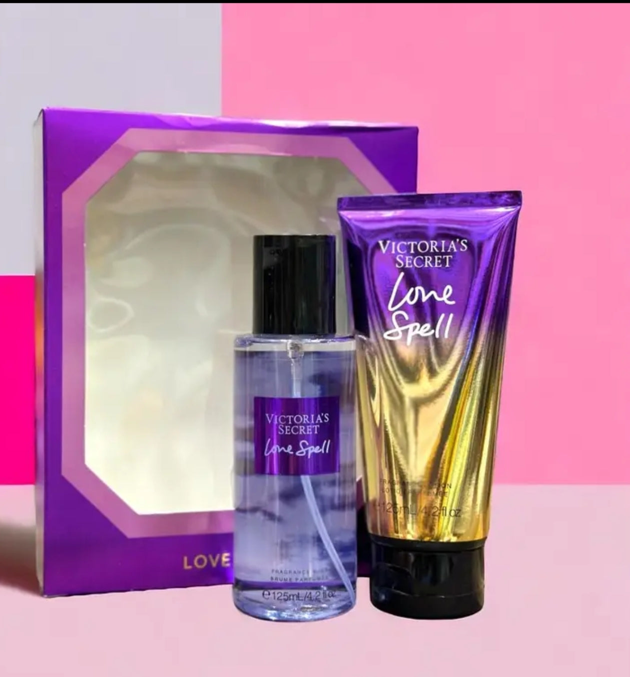 VICTORIA SECRET Love Spell Body Lotion & Mist Set