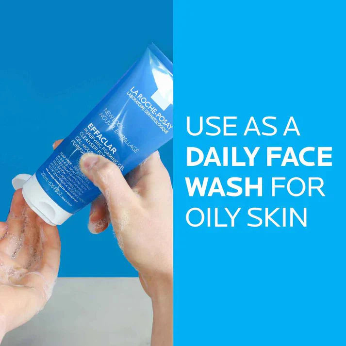 La Roche-Posay Effaclar AR Purifying Foaming Gel โ 200ml for Oily & Sensitive Skin