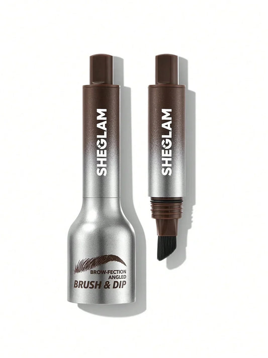 sheglam Brow-Fection Angled Brush & Dip-Chocolate