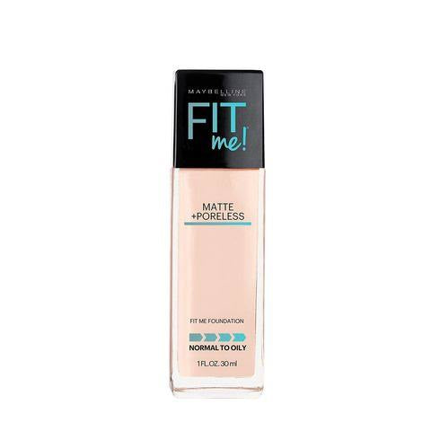 Maybelline Ny New Fit Me Matte + Poreless Liquid Foundation 120 Natural Ivory 30Ml -