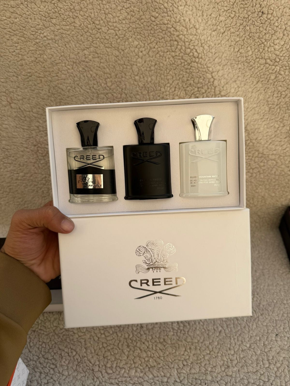 CREED PERFUME GIFT SET x3 ( orignal ) lot