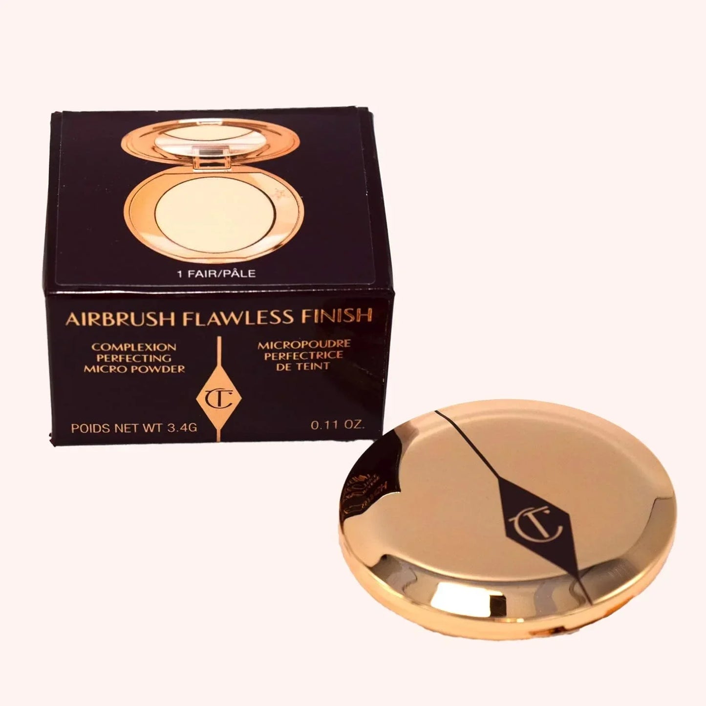 Charlotte Tilbury Mini Airbrush Flawless Finish Setting Powder - travel size