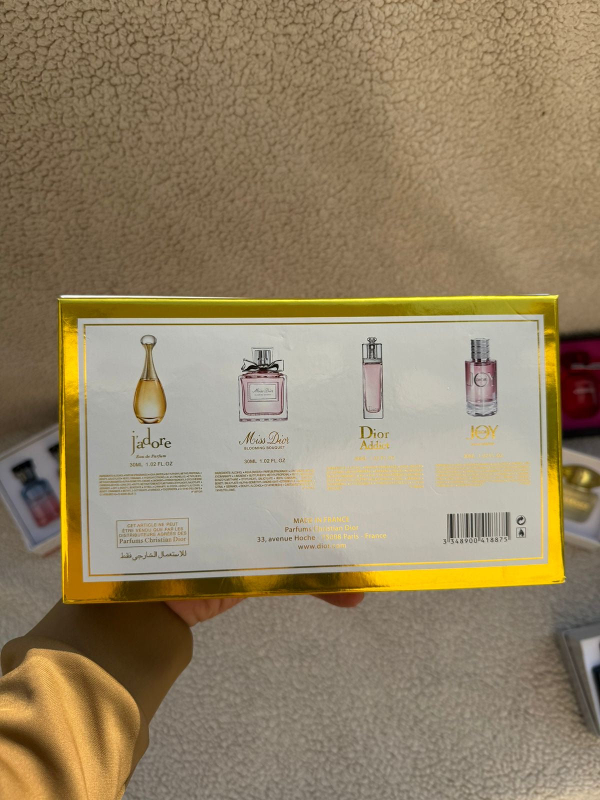 Dior Perfume Giftset 30ml x 4 (orignal)