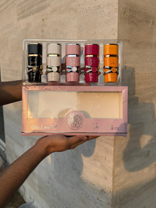 Yara 5 perfumes 30 ml Gift pieces set 30 ml each