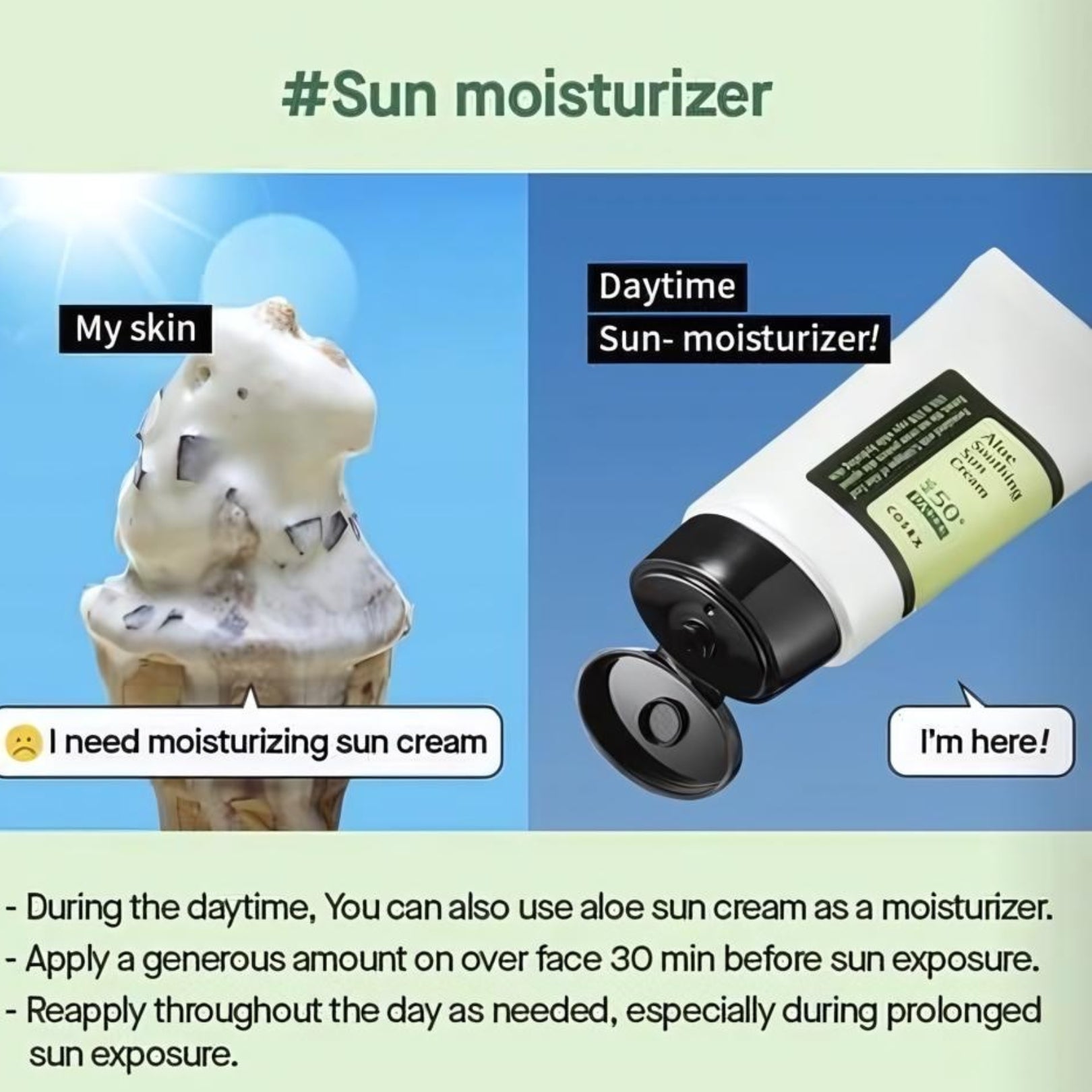 COSRX | Aloe Soothing Sun Cream