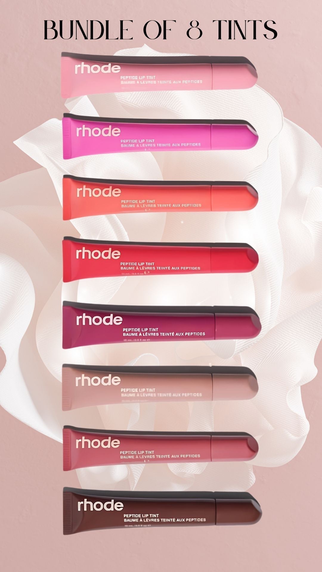 Rhode Peptide Liptints ( pack of 8 ) All Shades