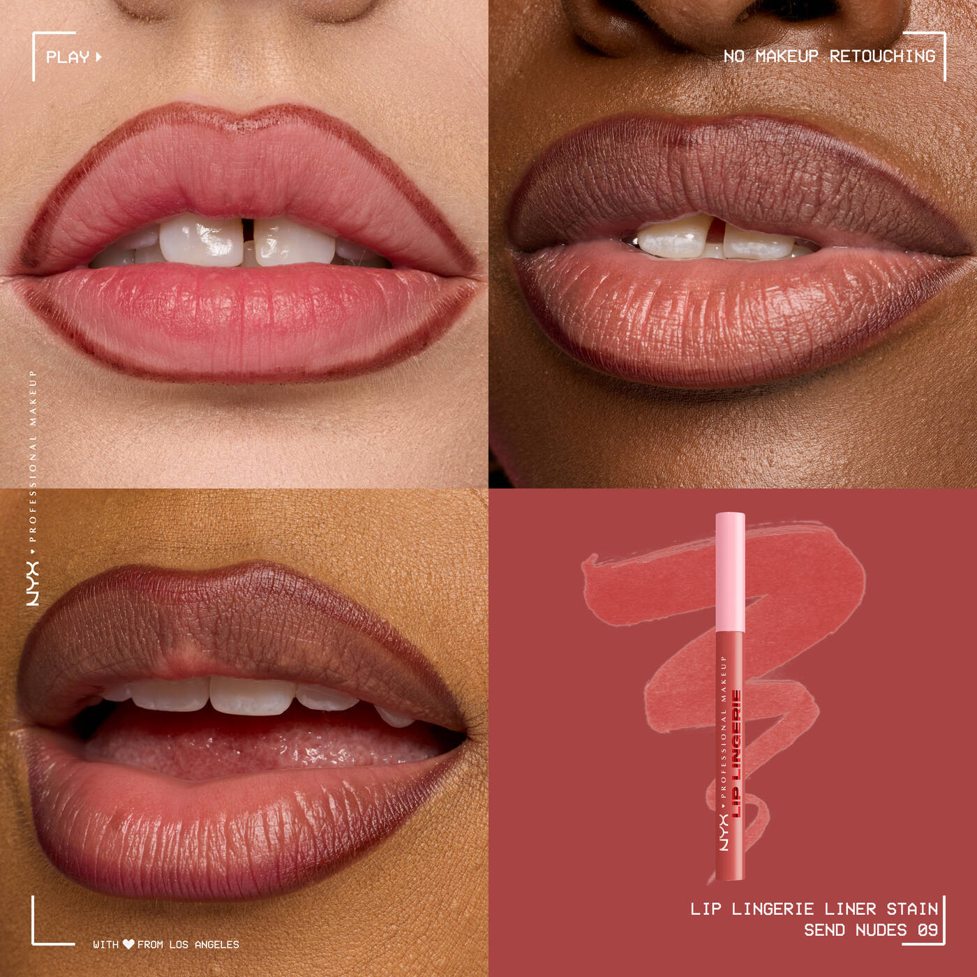 nyx Lip Lingerie Lip Liner Stain