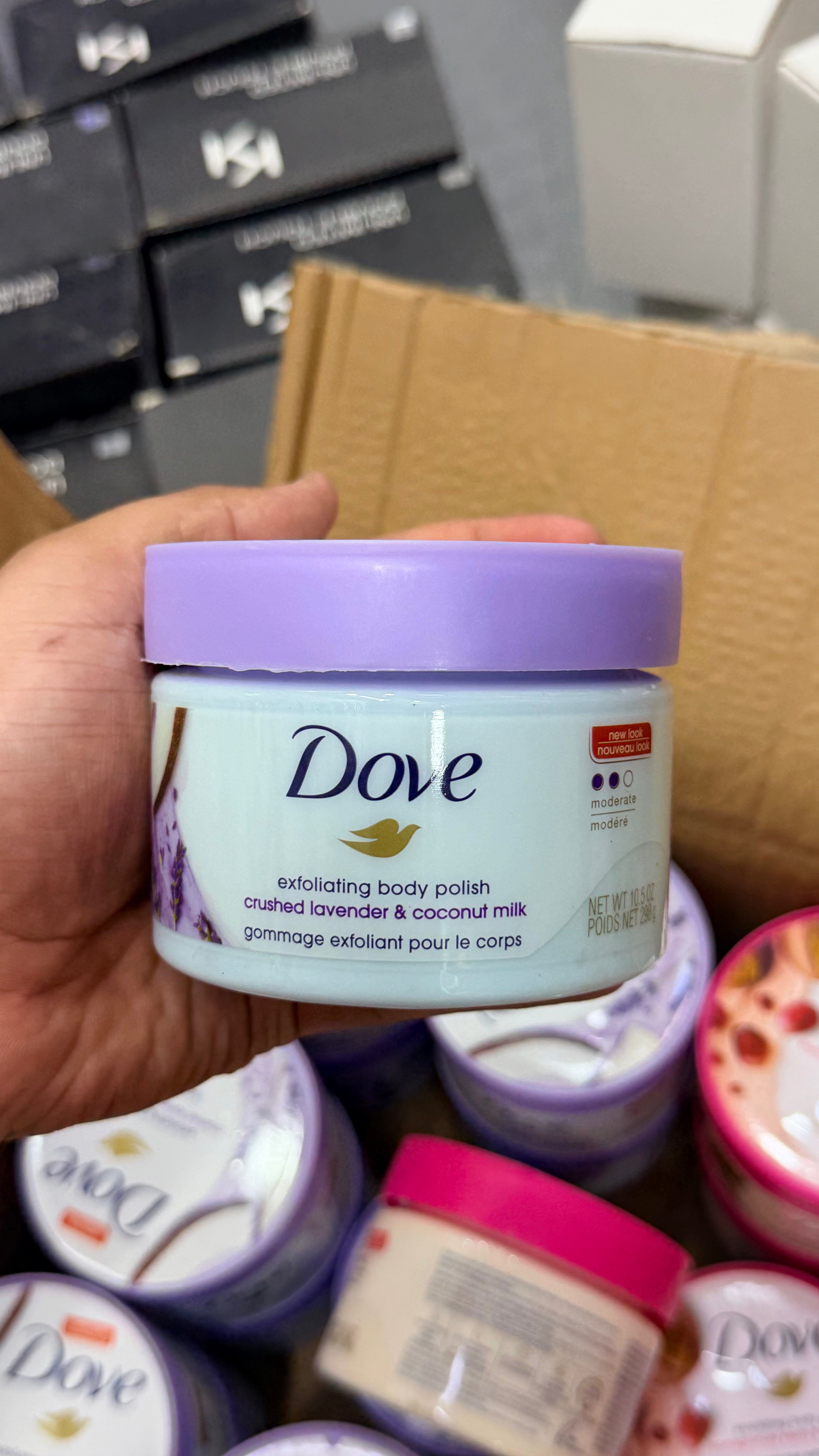dove exfolianting body polish