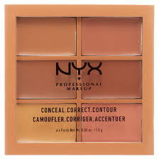 NYX Professional Makeup 3C Palette - Conceal, Correct, Contour - Light