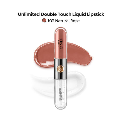 Kiko unlimited double touch (lipstick + gloss)