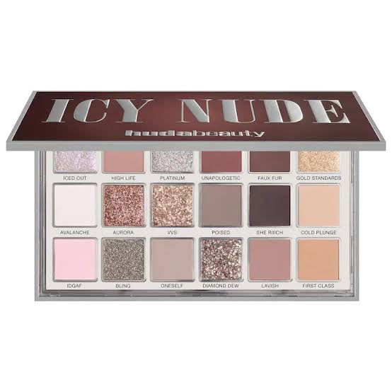 Icy Nude hudamoji eye shadow pallet