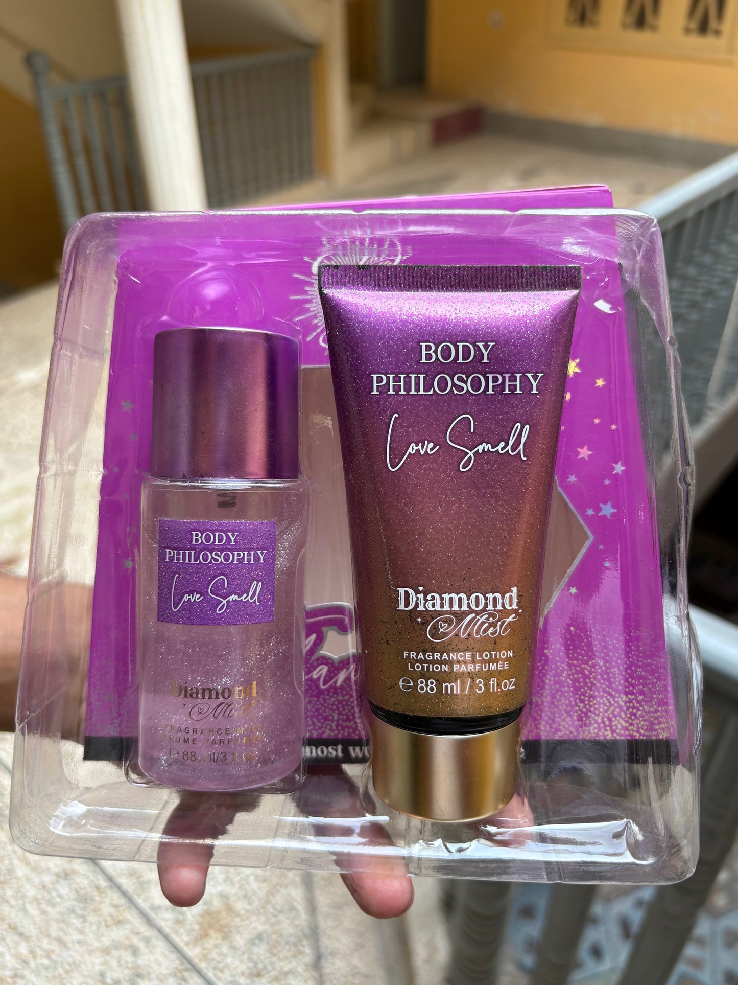 Body Philosophy Fragnance Lotion & Mist Set (Love Smell)