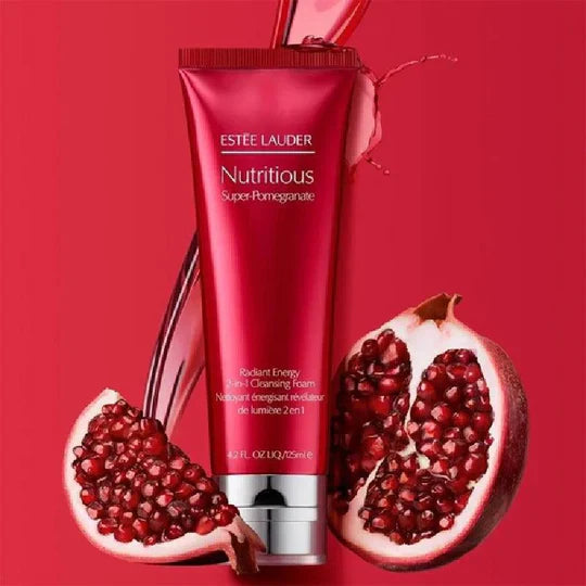 Estee Lauder Nutritious Super-pomegranate Radiant Energy 2-in-1 Cleansing Foam
