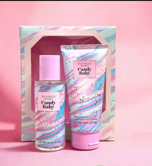 VICTORIA SECRET Candy baby Body Lotion & Mist Set