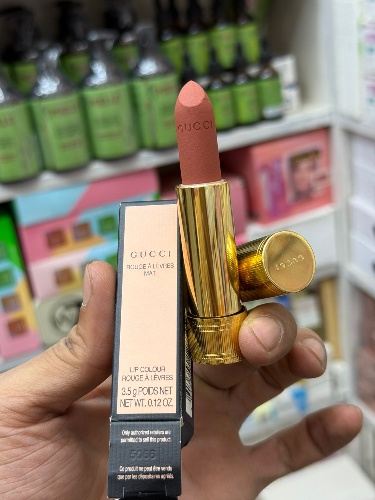 Gucci 217 Valeria Rose, Rouge Levres Mat Lipstick