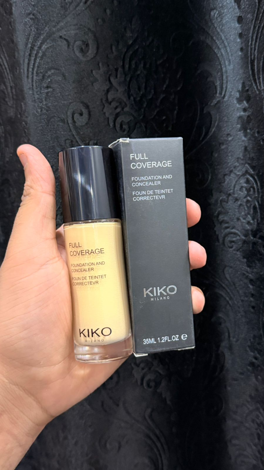 Kiko 2 in 1 foundation and concealer, full coverage