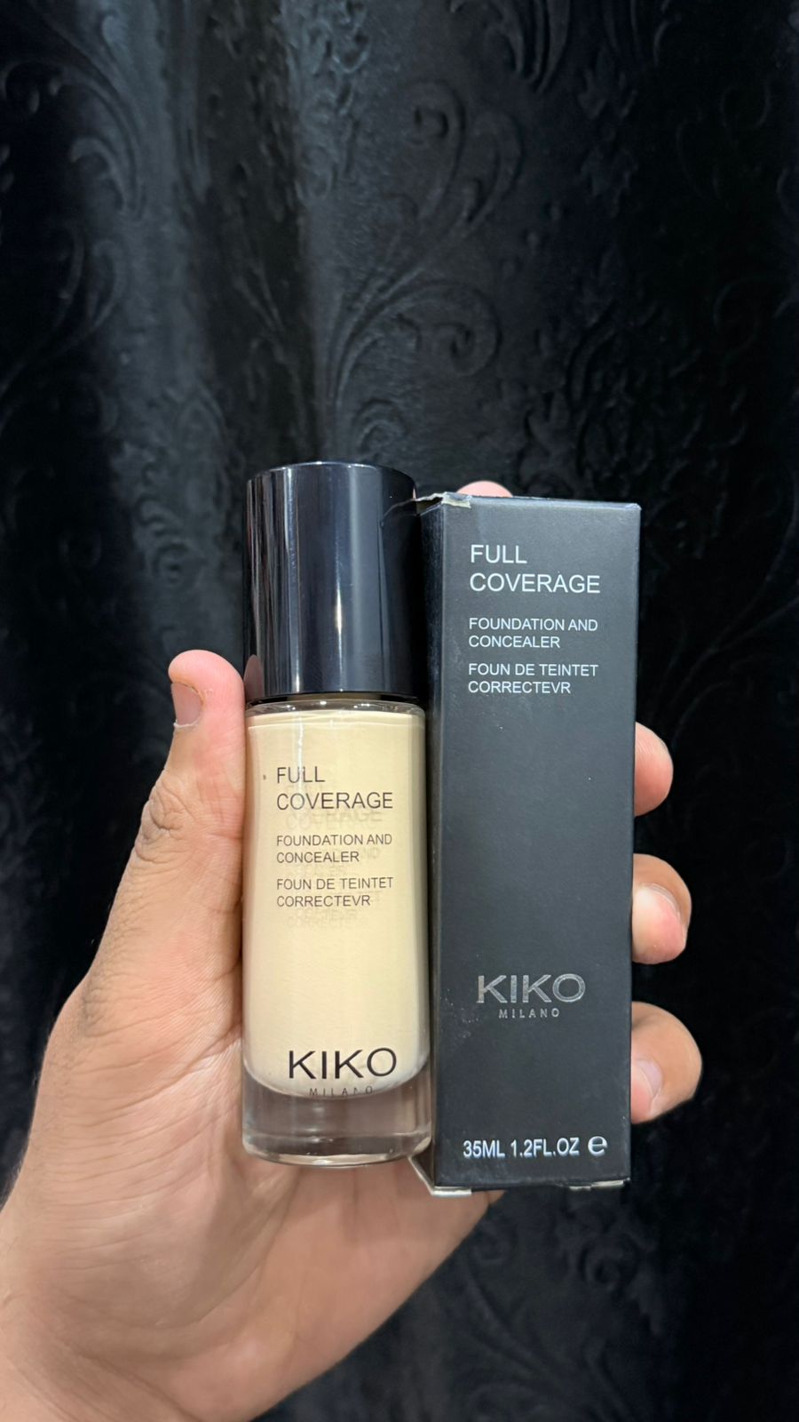 Kiko 2 in 1 foundation and concealer, full coverage