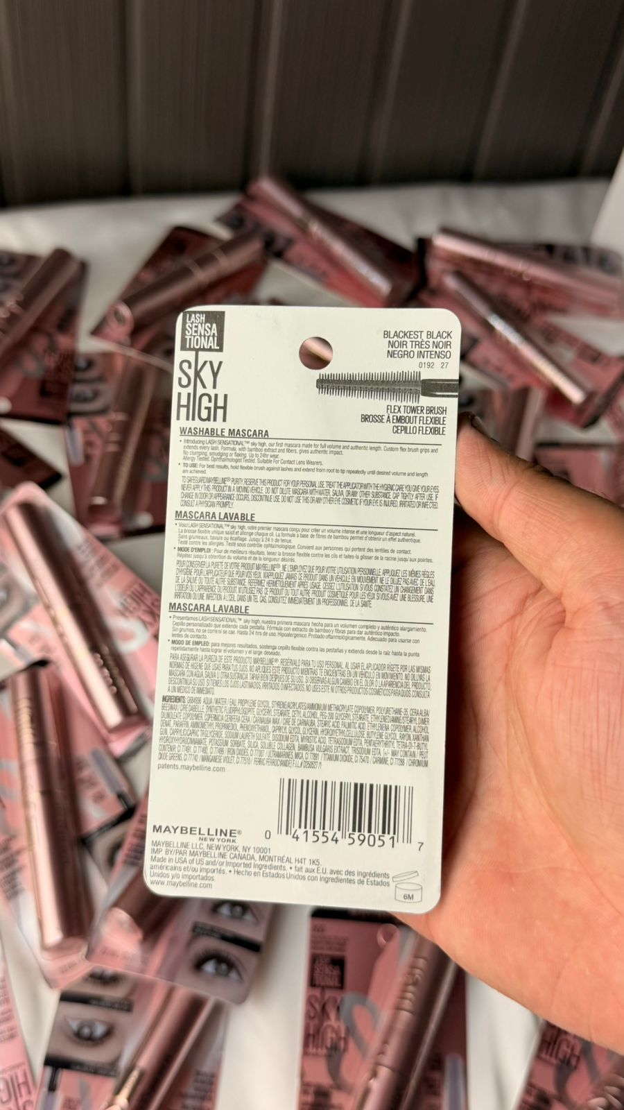 MAYBELLINE SKY HIGH MASCARA original 100%
