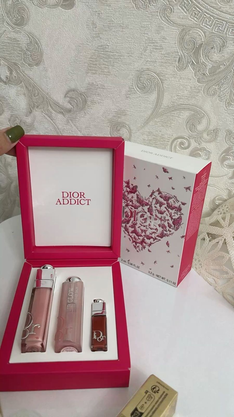 Dior Lip Addict set 3 in 1 orignal
