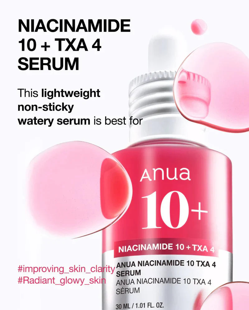 Anua Niacinamide 10% + TXA 4% Dark Spot Correcting Serum | KOREA