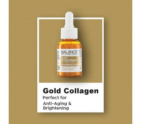 Balance Active Formula | Gold + Marine Collagen Rejuvenating Serum 30ml